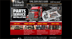 Desktop Screenshot of fortworthgearandaxle.com